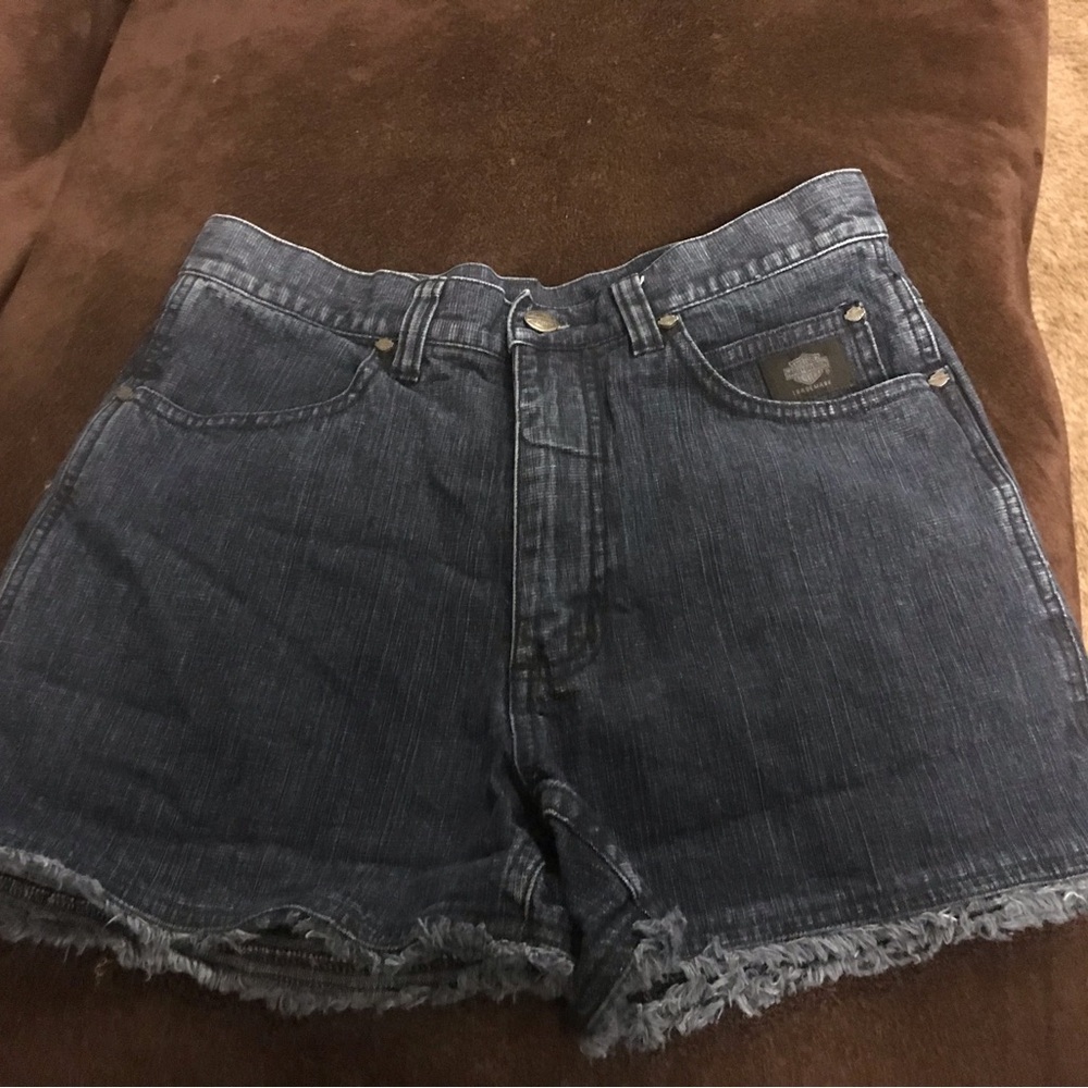 Women's H-D High Rise Denim Shorts